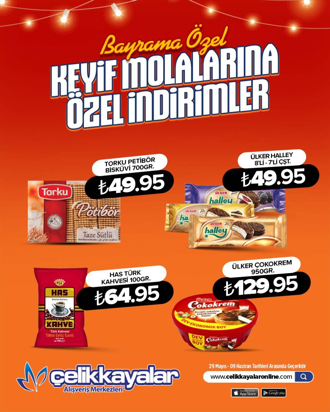 Konya’nın zincir marketinde bayram erken başladı 15